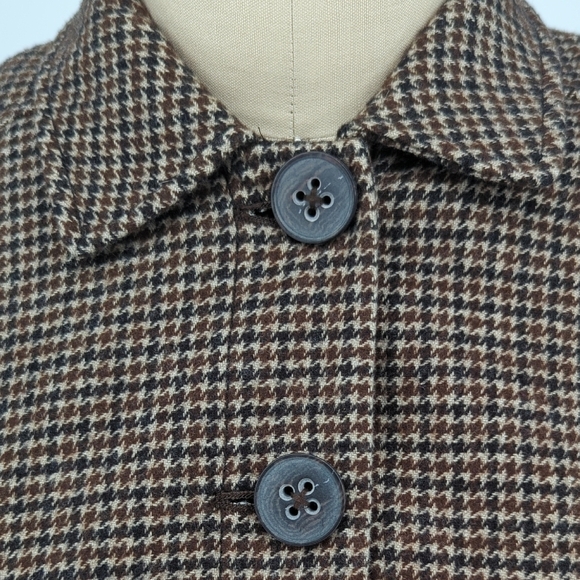Banana Republic Brown Plaid / Houndstooth Blazer - Picture 5 of 8